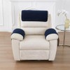 Yogsey 3 Pcs/Set Recliner Covers Armrest Covers for Recliner Chair