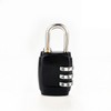 Versatile Mini Digital Combination Lock Black Combination 2ea