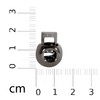 WedDecor Metal Push Button Twin Hole Cord Lock Spring Loaded