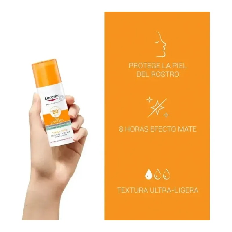Dúo Pack Eucerin Protector Solar Facial Oil Control Fps 50