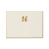 G.C.PRESS Quatrefoil Clover Message Cards [1 Piece / Card 95x130mm