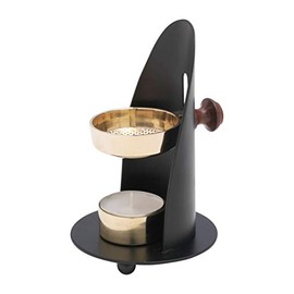 Frankincense Incense Burner with Tealight Candle Height 4.72 inch