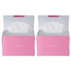 Banila Co. Facial Tissue Cotton Pads, 100 Sheets, 2 Pieces / 바닐라코 쏙쏙 페이셜 티슈 화장솜, 100매입, 2개