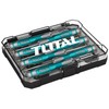 TOTAL - 7 Piece Precision Screwdriver Set | For Slotted,
