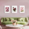 VOMVON A4 Frame White Matted for A5, A4 Photo Frame