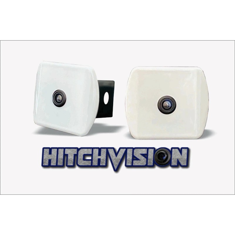 HitchVision Hitch Backup Camera White Hummer Truck Jeep Wrangler Ford