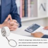 KHGUZ Bling Car Tire Wheel Keychain, Rhinestone Auto Wheel Keyring,