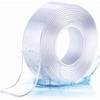 DOK-FE220 Double Sided Magic Tape, Super Strong, No Residue, Repeatedly,