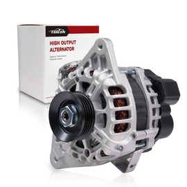 TSSLIIN High Output Alternator for-Hyundai Elantra 2007-2012 2.0L, For-KIA Soul 2010 2011 2.0L, Spectra 2007-2009, 90A 12V 4-Groove Pulley, Alternator Replacement OE 3730023650 11311N