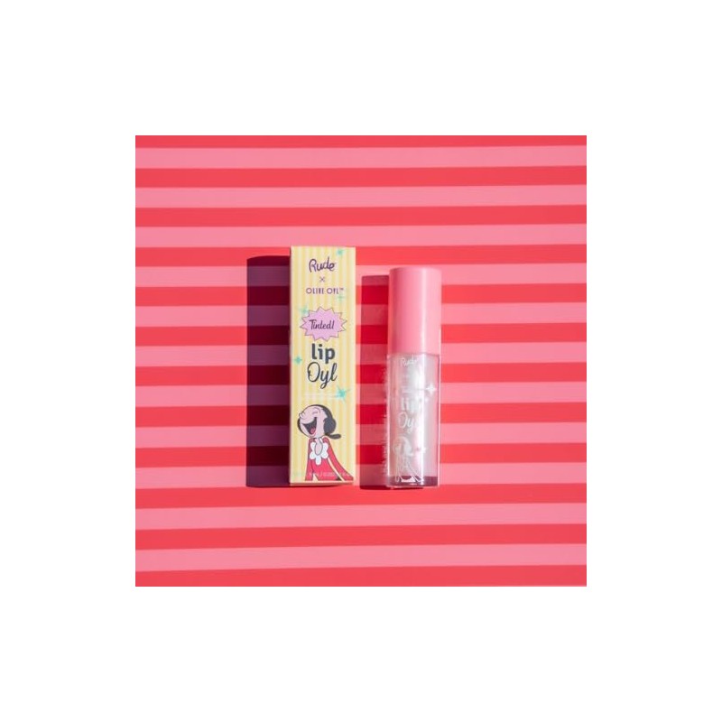 Rude Cosmetics Lip Oil Olive Oyl Tinted Lip Oyl Unapologetic