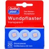 Gothaplast Wundpflaster 22 mm transparent, 20 St. Pflaster
