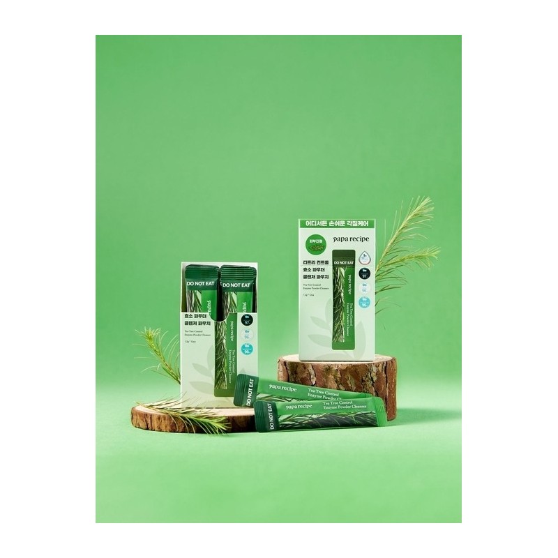 Tea Tree Control Enzyme Powder Cleanser (Foot Type) 12 sheets