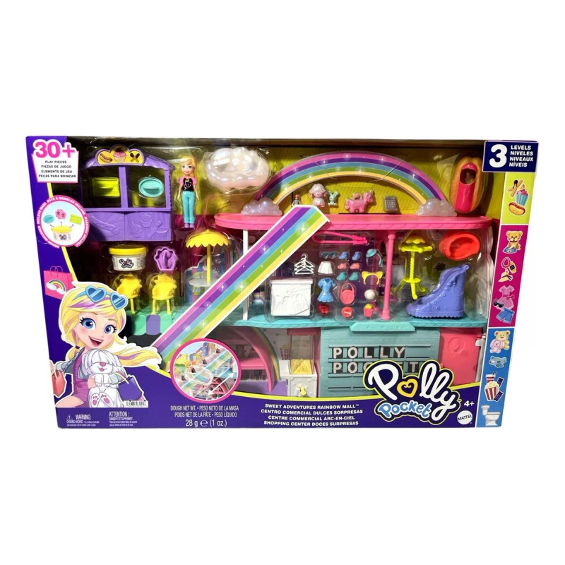 Polly Pocket Centro Comercial De Dulces Sorpresas Set Juego