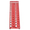 WINMAX TOOLS AUTOMOTIVE 28 PCS Thread Checker, Nut and Bolt