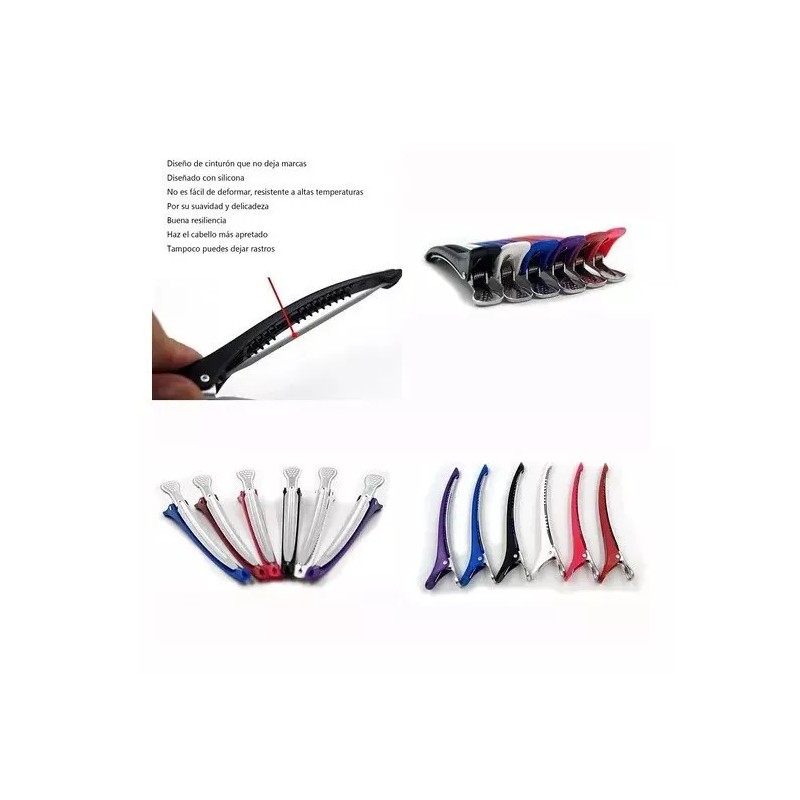 Vedo Pinzas Para El Cabello Para Estilista 12 Uds