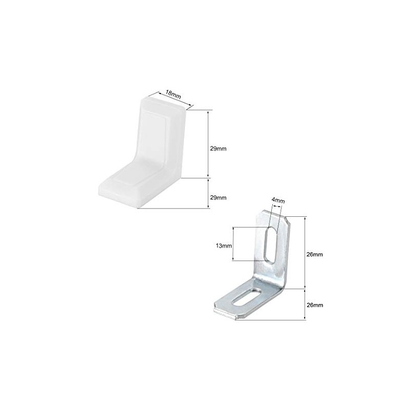sourcing map Pack of 15 29 x 29 mm Cupboard