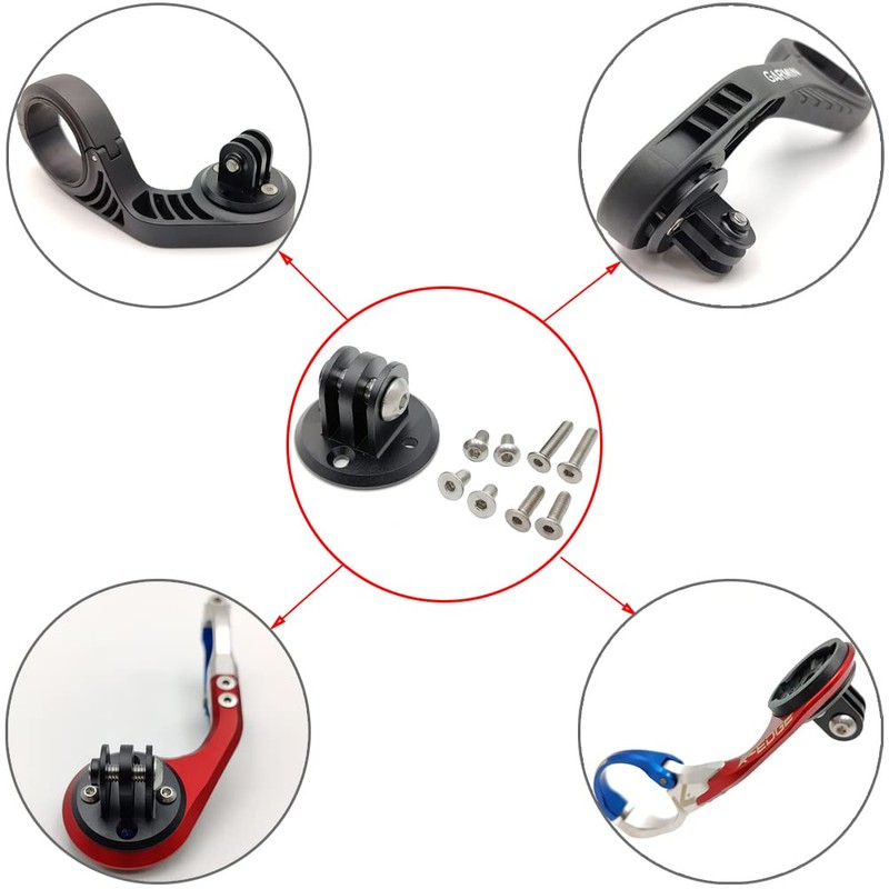 Cestbon Mount Combo Adapter for Garmin Edge Camera or Headlight