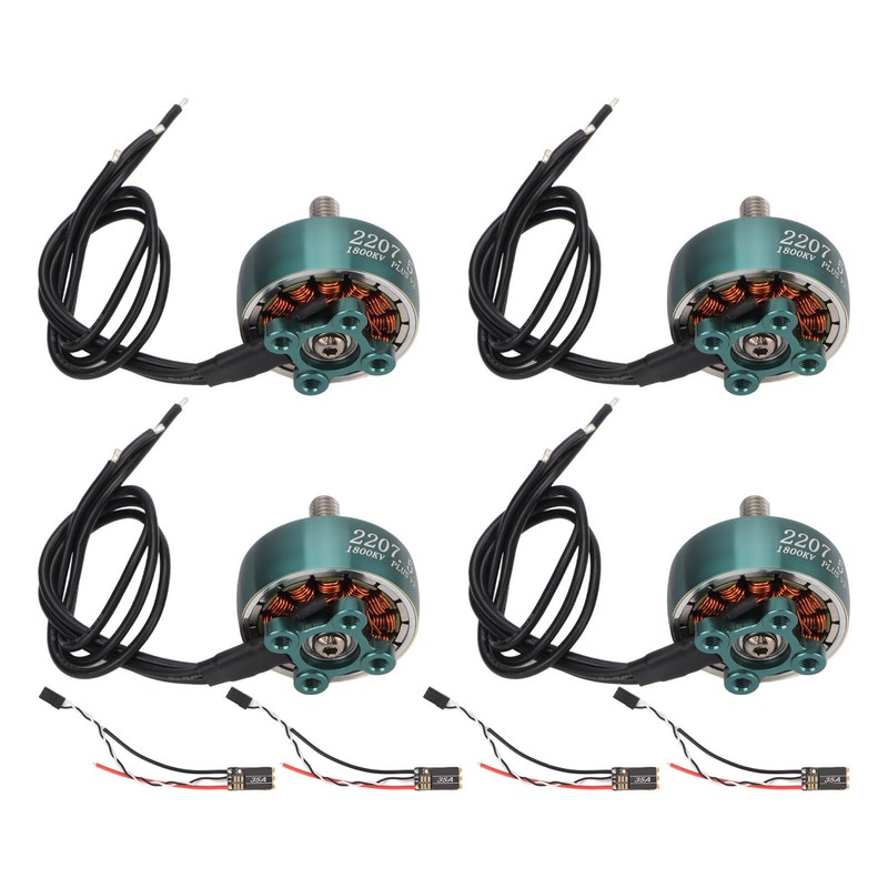 4 Sets Brushless Motor Kit 5mm Shaft Electric Motor with