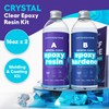 Artandstone Crystal Clear Epoxy Resin Kit - 32 Oz (with