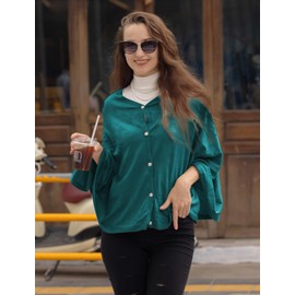 MissShorthair Women's Lightweight Knitted Scarf Poncho Sweater Cape Shawl Versatile Spring Summer Ponchos Wraps