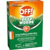 OFF! Deep Woods Insect Repellent Towelettes (Pack - 2)