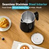 Seehot® 850ml Small Electric Kettle Temperature Control,800W Double Wall Electric