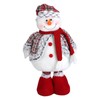 Retractable Standing Snowman Doll Toy Christmas Decoration for Birthday Festival