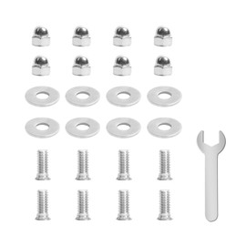 Hinge Assembly Hardware Kit fit Large Big Grill Green Egg, Hardware Pack for Replacement Hinge Assembly Bolt for Large BGE (8)