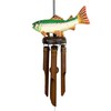 Songbird Essentials SE3361018 Trout Bamboo Wind Chime (Set of 1)