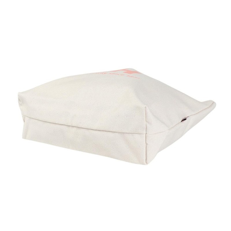 Organic Cotton Logo Tote Medium Sheer Orange
