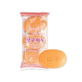 Apricot Soap 90g x 3 Pack (Face Washing Soap, Beauty Soap, Cosmetic Soap, Bath Soap) 10ea