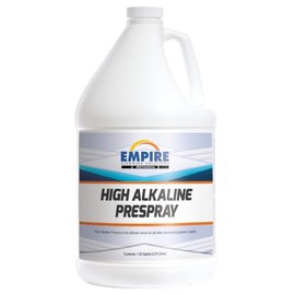 Empire Cleaning Solutions High Alkaline Pre-Spray, The Ultimate Choice for all Olefin, Triexta and Polyester Carpets, Carpet Cleaning Traffic Lane Prespray, 1 Gallon