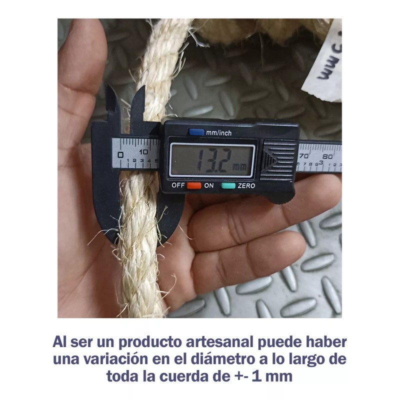 IZAM 9.5m Henequén Ixtle Yute Mecate Decoración Manualidades 13mm