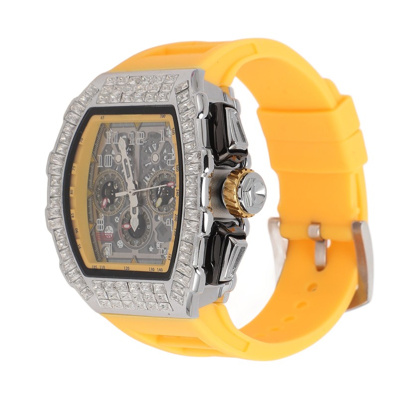 Men Mechanical Watch 30M Waterproof Dial Hollow Automatic Mechanical Wrist