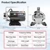 Water Transfer Pump, 115V 1/10HP 330GPH Utility Water Pump Electric