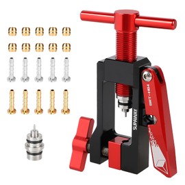 Supaway Hydraulic Bicycle Tube Cutter Bicycle Hydraulic Hose Fitting Insert Needle Driver Insertion Tool Hydraulic Hose Insert Hydraulic Hose Cutter for Road Bike, Mountain Bike