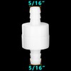 Feelers 5/16" (8MM) One Way Inline Check Valve Non-Return One-Way