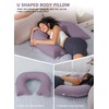 INSEN Reading Pillow, Back Pillow for Sitting in Bed for