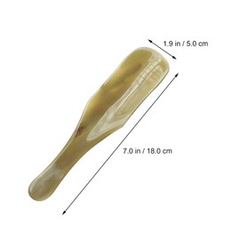 ARTIBETTER 1Pc Yak Horn Shoe Horn Ox Horn Shoe Horn Long Shoe Horn Shoe Horns for Men Shoe Horn Long Handle for Men, Women, Boots& All Shoes