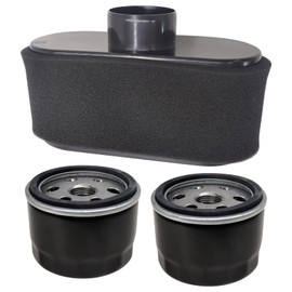 49065-0721 Oil Filter and 11013-0752 Air Filter Cleaner 11013-0726 Fit for Kawasaki FR730V FX730V FR691V FS691V FR600V FX691V FS651V FR651V FX600V Engines Fuel Filter Kit Replace 49065-7007
