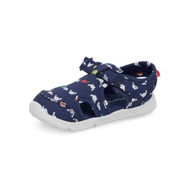 Carter's Every Step Baby Boys Drew3 First Walker Shoe, Navy, 2.5 Infant