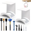BITEFU Pack of 2 Headset Holder Wall, Headset Holder White