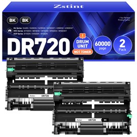 DR720 Drum Unit(Not Toner)2-Pack Replacement for Brother DR720 DR-720 Imaging Drum Compatible for Brother HL-5450DN HL-5470DW HL-6180DW MFC-8710DW MFC-8910DW MFC-8950DW DCP-8150DN 8155DN Laser Printer