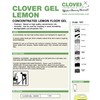 Clover Chemicals 107 Clover Gel Lemon Floor Gel, 5 L
