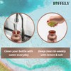 BIFFELY 100% Pure Copper Water Bottle for Drinking – Extra