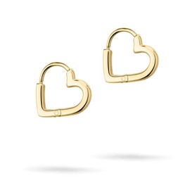 Tamaris Hoop Earrings, Stainless Steel, no gem