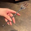 Dinner Forks, Stainless Steel Trident Fork, Stainless Steel, Poseidon Design,