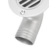 Boat Deck Drain 90 Degree Elbow 316 Stainless Steel Split