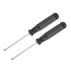 sourcing map Mini Phillips Screwdriver, 2.0mm Cross Head with Black