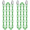 2Pcs 100" Swing Chain with Carabiners 1000 LBs Capacity Heavy